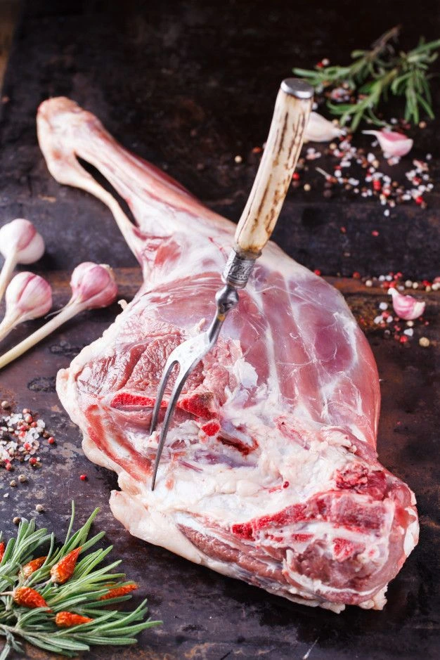 Lamb Leg with Bone